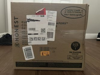 Diapers Honest Size 1 