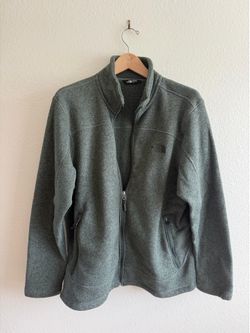 Extra large, tall, Northface cardigan fleece jacket