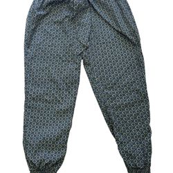 La Femme New York Boho Harem Pants Size XL Blue. Fits Smaller Than XL