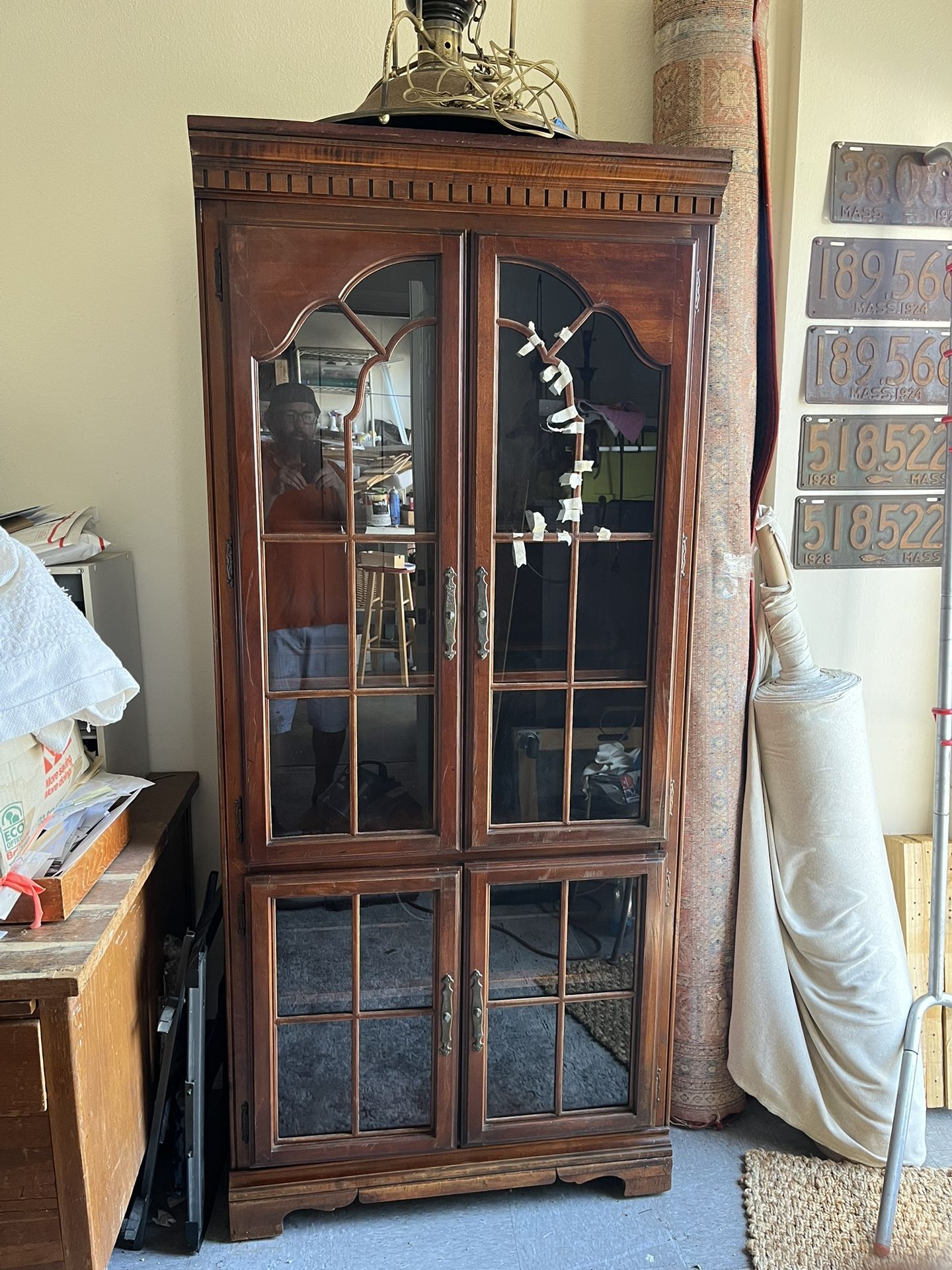 French Library Cabinet