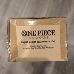 One Piece TCG English First Anniversary Set Sealed