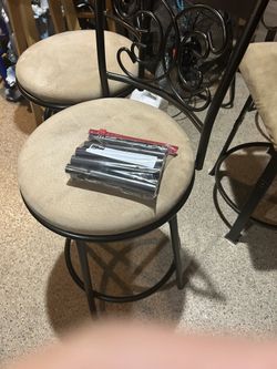 Swivel Adjustable Stools (2)