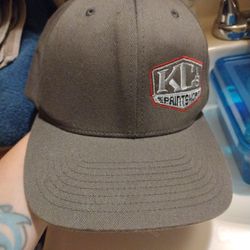 Gray KC's Paint Shop Flex-fit Hat