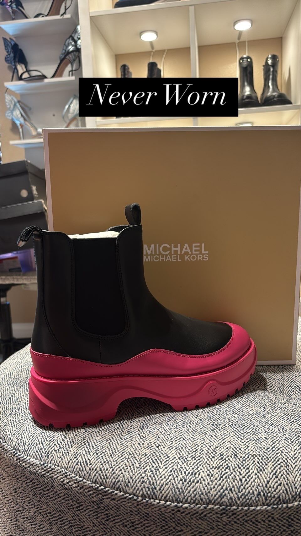 Mk Boots Never Worn