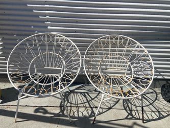 Mid century modern outdoor lounge chairs