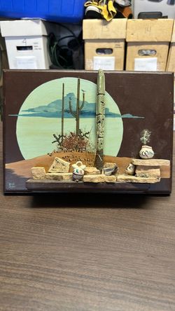 Rich Miller 3D Desert Landscape artwork