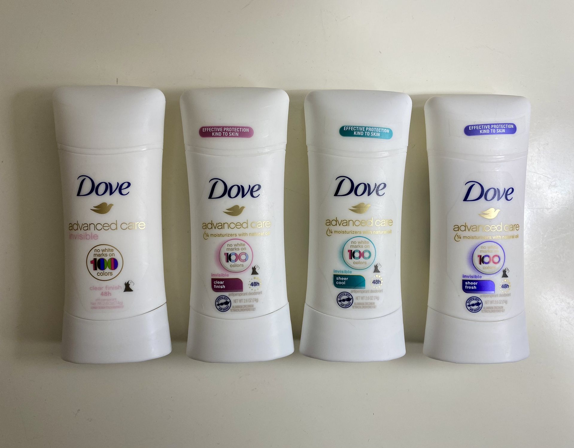 Dove Advanced Care Deodorant 2 for $7