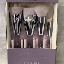 Sephora Collection Cleanse And Treat Skincare Brush Set NEW