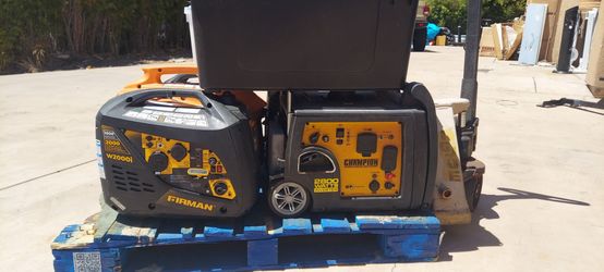 Pallet of 6 Inverter Generators (all of them need work) whole pallet for just $450