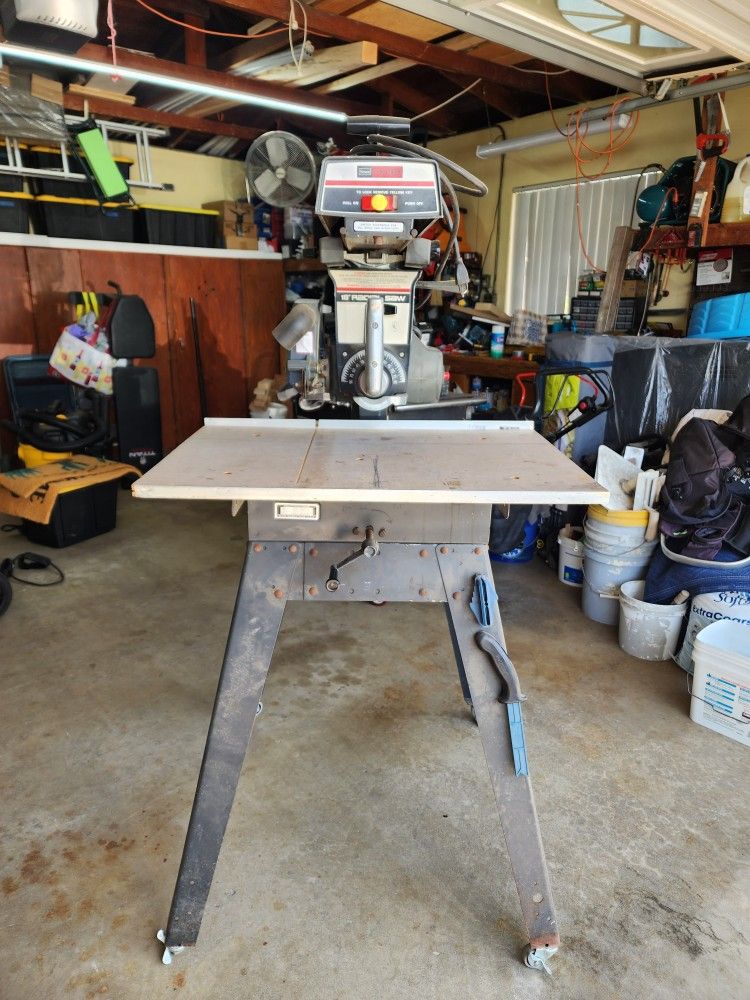 Caftsman Radio Arm Saw