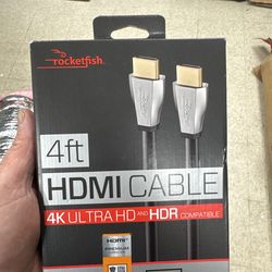 Rocketfish 4ft HDMI Cable (4K Ultra HD / HDR) – New