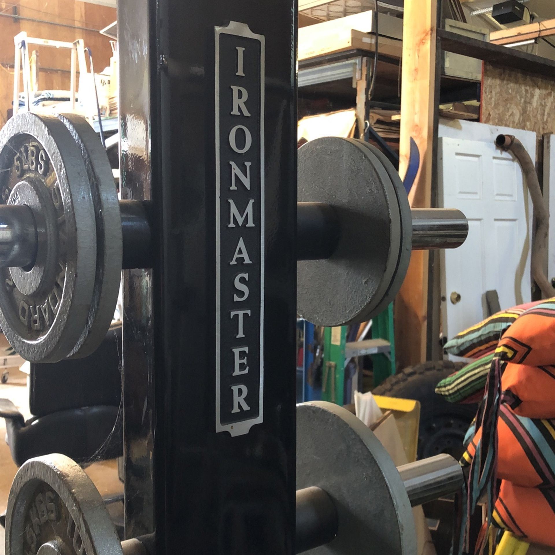 Iron master Weight Bench With Accessories