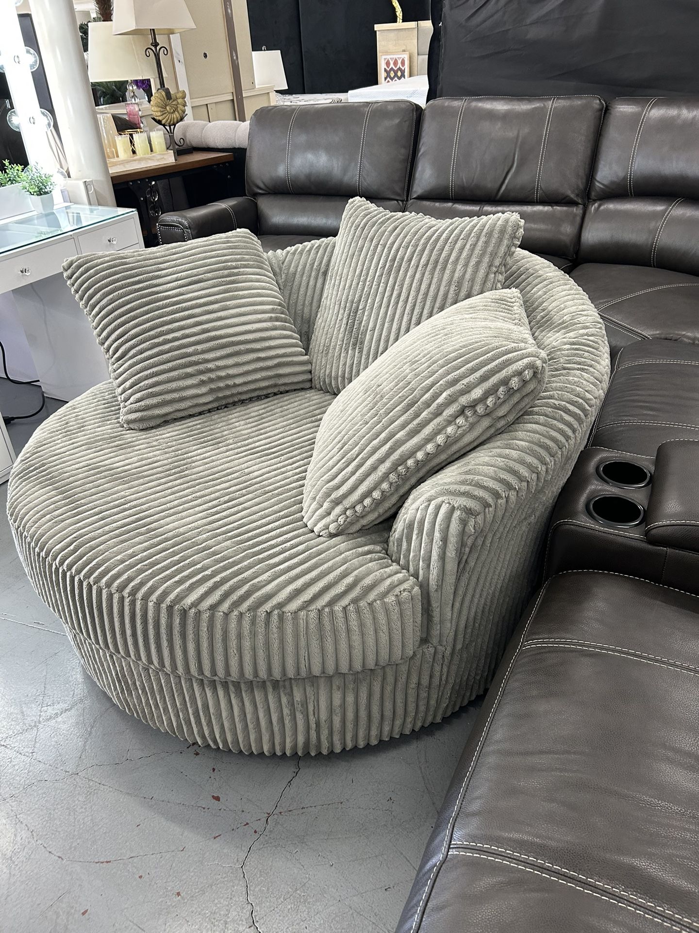 Plush S. W. I. V. E. L. Chairs Available, Same Day Delivery