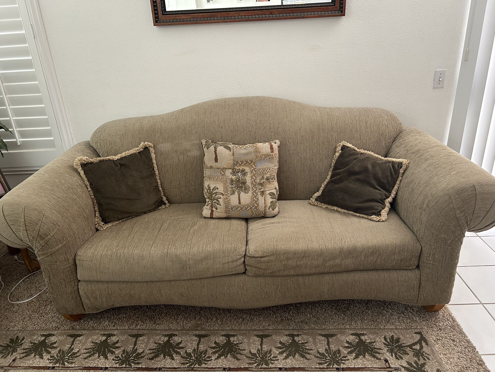 Green Living Room Couch