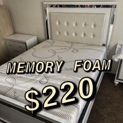 New Queen Memory Foam Matress Only $220