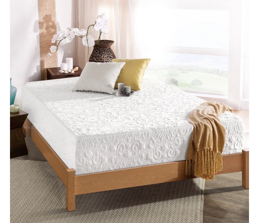 Bed frame and mattress