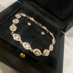 Gold Givenchy Bracelet 