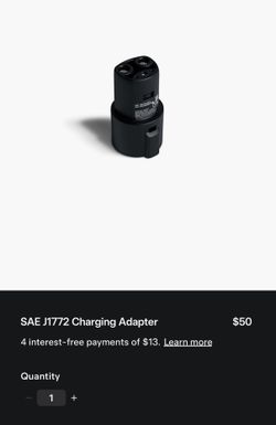 SAE J1772 Charging Adapter