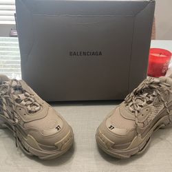 Balenciaga Brown Triple S
