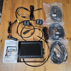 Front And Rear Cam For RV Or Camper