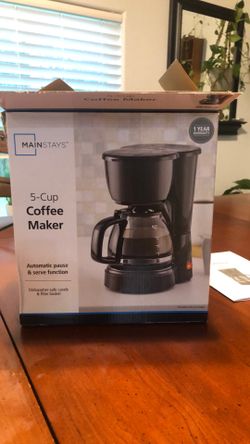 5-Cup Coffee Maker 