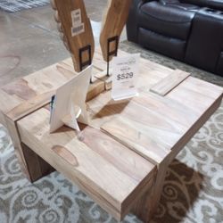 Wooden Coffee Table 