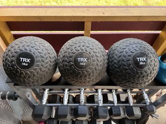 TRX slam balls
