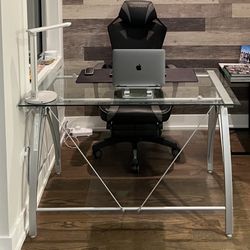 Glass Desk