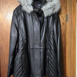 Womens Wilson Leather Coat