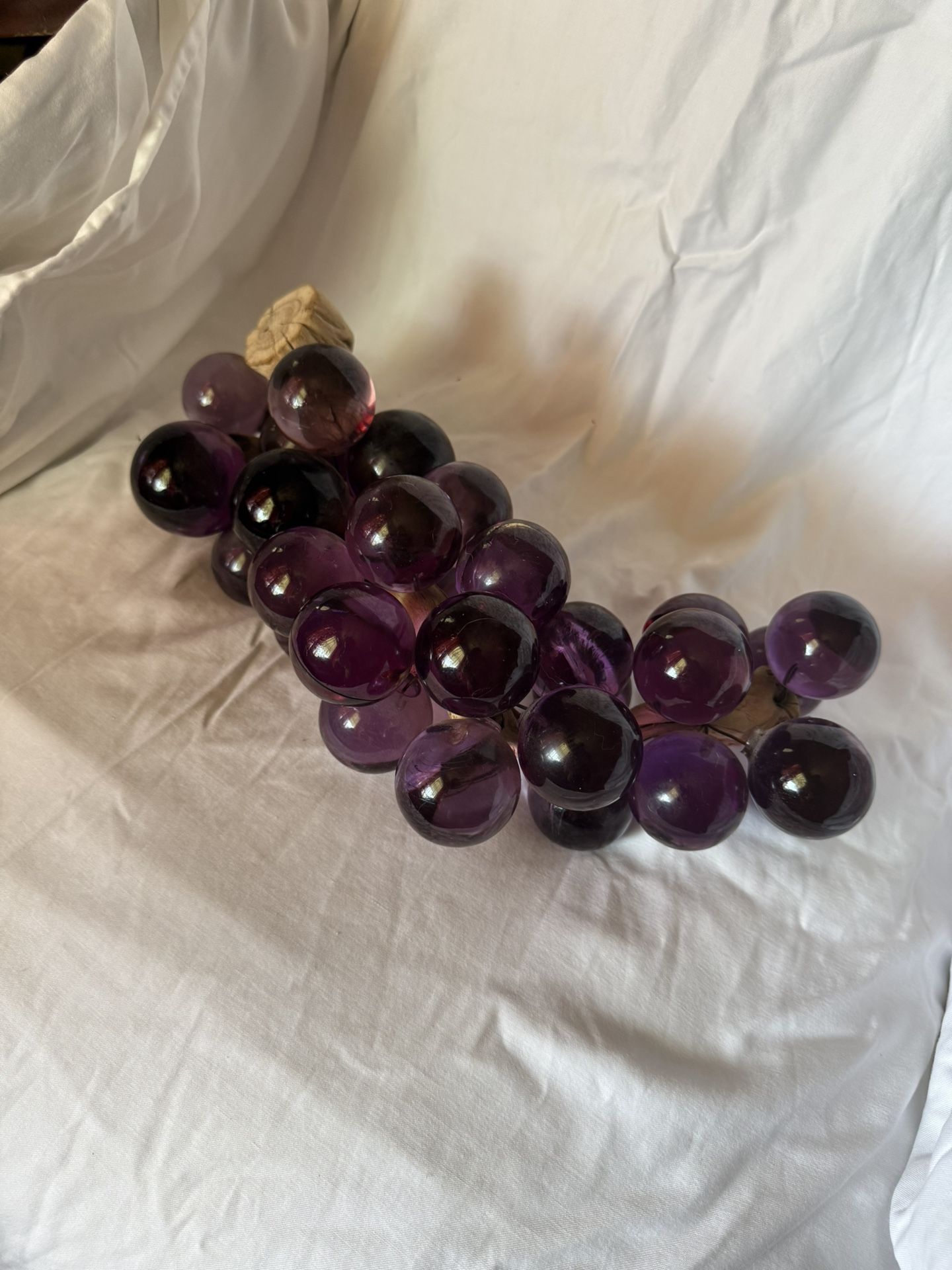 Mid Century Lucite grape cluster