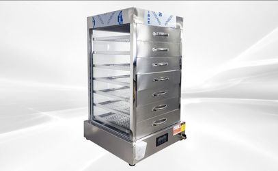 Electric 7-Layer Drawer Steam Buns Furnace Steamer BW-401D-7