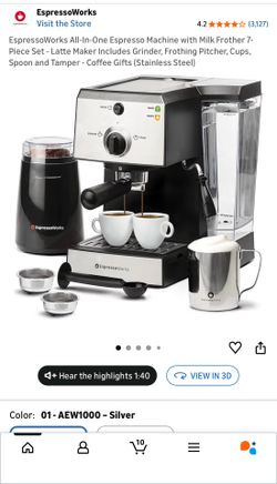 Espresso works coffee maker