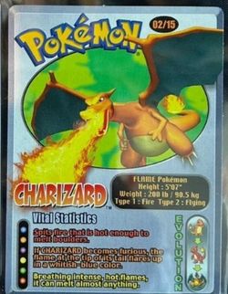 2002 Wendy's Pokemon Charizard