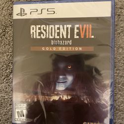 Resident evil biohazard gold edition ps5