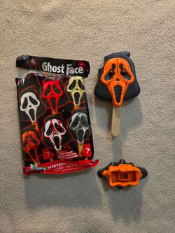 Culturefly Meltz- Scream Ghostface (Pumpkin Face) Vinyl Ice Cream Bar figure