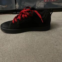 DC Shoes With Red Laces