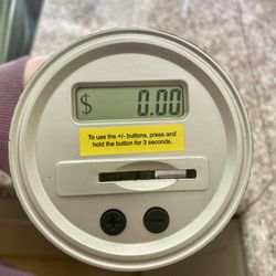 Coin Counter Jar