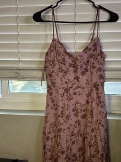 Trixxi Long Pink Dress 
