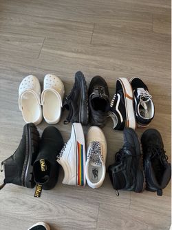 Large Shoe Collection - Vans, Dr. Martens, Crocs