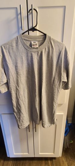 Plain Gray Crew Neck T-Shirt