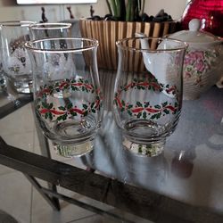 2 Vintage Libbey Water Glasses