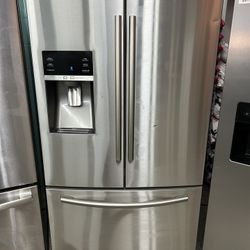 Stainless French Door Refrigerator With 2nd Ice Maker 