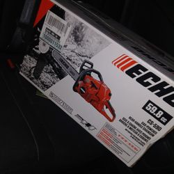 Gas Powered Echo Chainsaw 59.8 cc
