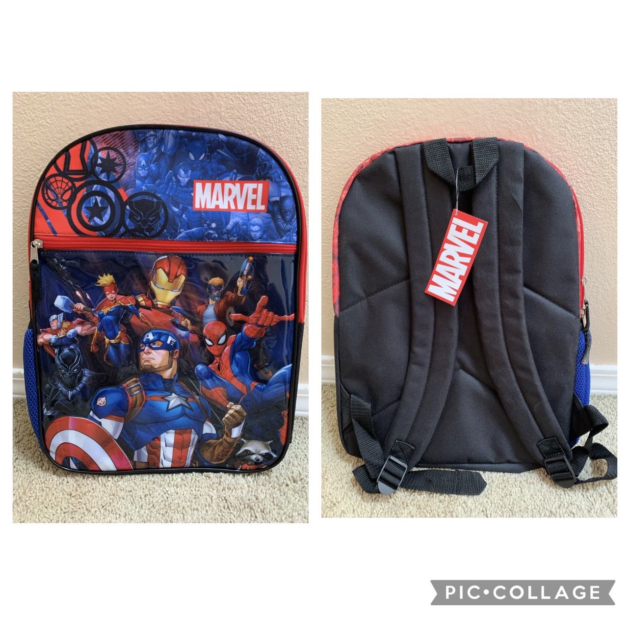 Brand New Marvel Avengers Boys Backpack Back Pack