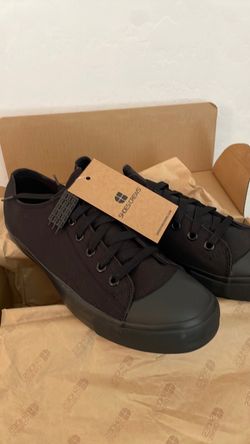 Shoes for Crews Black Low-Top Sneakers