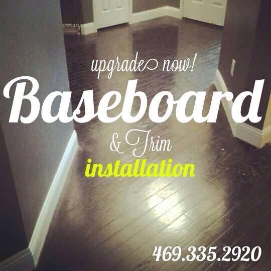 Trim, baseboards, doors, cabinet, custom closets and more