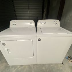 Amana Top Load Washer/Dryer Set