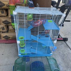 Three Level  Hamster Cage