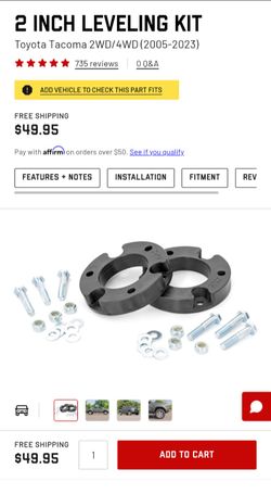 Toyota Tacoma Leveling Kit