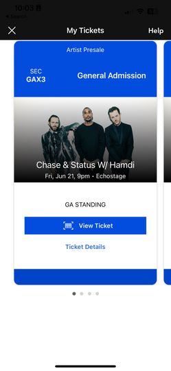 Chase & Status Tickets